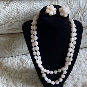 Vintage Western Germany Necklace and Earrings